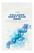 TENZERO Тканевая маска с гидролизованным коллагеном Collagen Sheet Mask 25мл