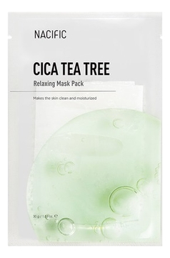 Тканевая маска для лица Cica Tea Tree Relaxing Mask Pack 30г