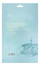 TENZERO Тканевая маска с сахаромицетами Day 1 Mask Pack Cheongju Day 25мл