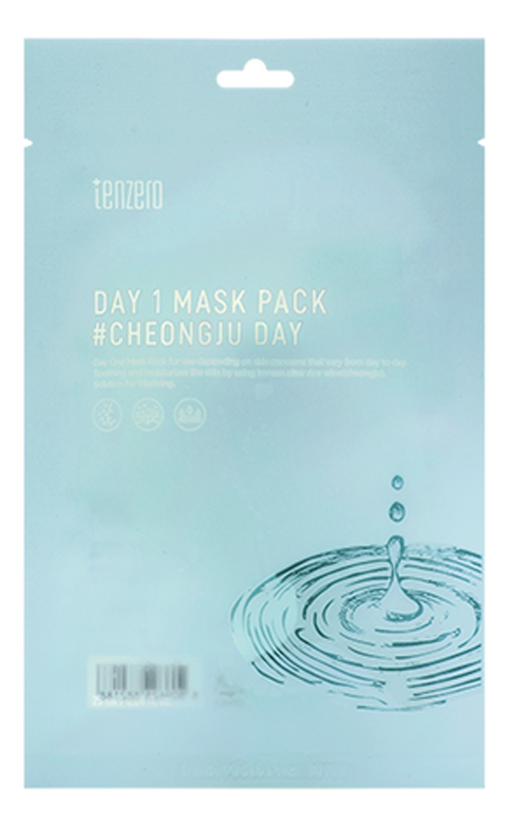 Тканевая маска с сахаромицетами Day 1 Mask Pack Cheongju Day 25мл