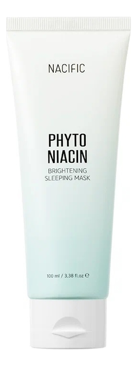Осветляющая ночная маска для лица Phyto Niacin Brightening Sleeping Mask 100мл сыворотка для лица nacific маска для лица ночная выравнивающая тон с ниацинамидом phyto niacin brightening sleeping mask
