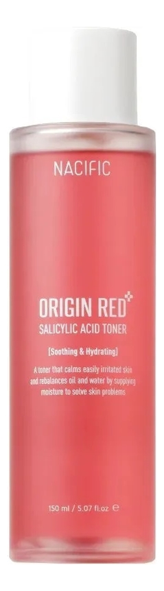 Успокаивающий тонер для лица с салициловой кислотой Origin Red Salicylic Acid Toner 150мл