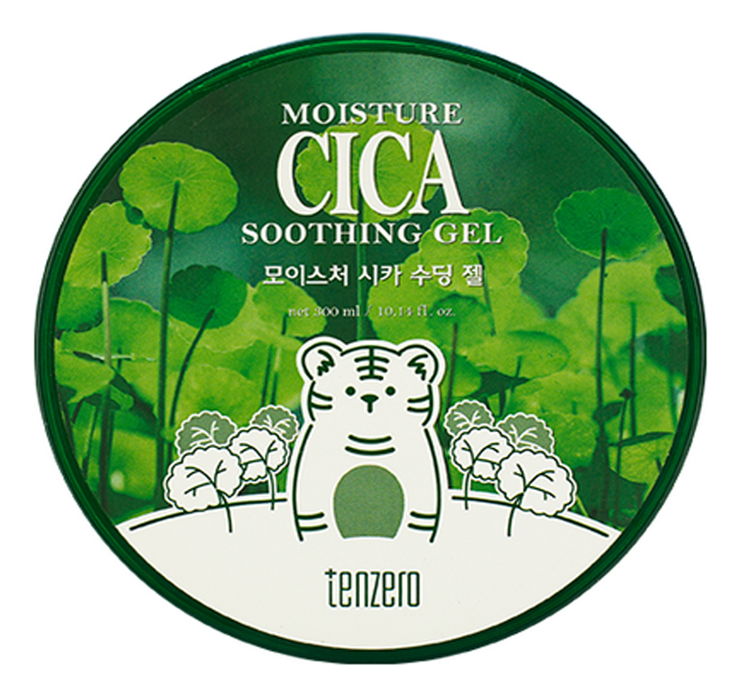 Освежающий гель с экстрактом центеллы азиатской Moisture Cica Soothing Gel 300мл