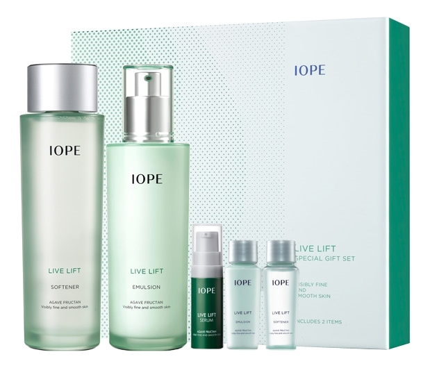 Набор для лица Live Lift Sepcial Set (тонер 150/15мл + эмульсия 130/15мл + сыворотка 5мл)