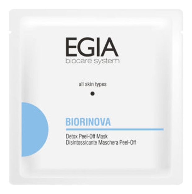 Альгинатная детокс-маска для лица Biorinova Detox Peel-Off Mask 30г