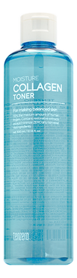 TENZERO разглаживающий тонер с коллагеном moisture collagen toner 300мл ...