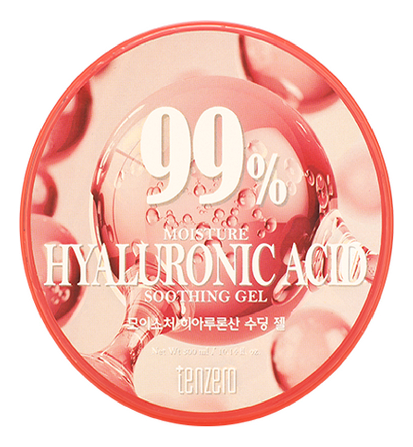 Суперувлажняющий успокаивающий гель с гиалуроновой кислотой Moisture Hyaluronic Acid Soothing Gel 300мл