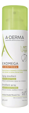 A-DERMA Смягчающий спрей-эмолент для лица и тела Exomega Control Spray Emollient