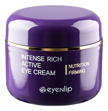Eyenlip Укрепляющий крем для кожи вокруг глаз с экстрактом ферментированных соевых бобов Intense Rich Active Eye Cream 50мл
