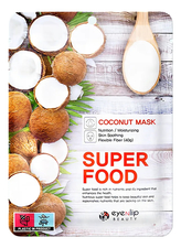 Eyenlip Тканевая маска для лица с экстрактом кокоса Super Food Coconut Mask 23мл