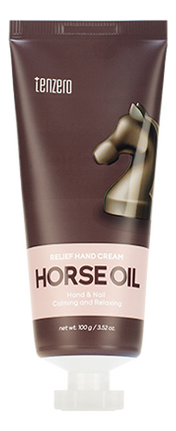 TENZERO крем для рук с лошадиным маслом relief hand cream horse oil ...