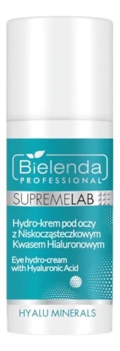 Крем для кожи вокруг глаз с гиалуроновой кислотой SupremeLab Hyalu Minerals 15мл