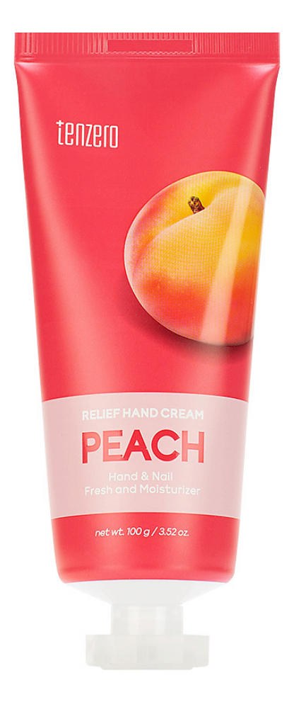 Крем для рук с экстрактом персика Relief Hand Cream Peach 100г крем для рук с экстрактом персика tenzero relief hand cream peach 100 гр