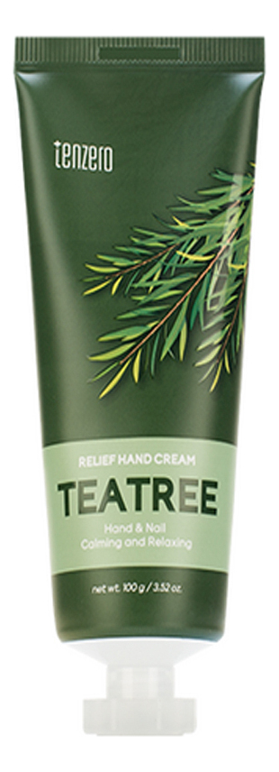 Крем для рук с экстрактом чайного дерева Relief Hand Cream Teatree 100г крем для рук с экстрактом чайного дерева tenzero relief hand cream teatree 100 гр