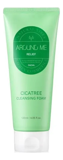 Пенка для умывания Around Me Relief Cicatree Cleansing Foam 120мл