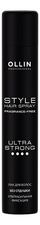 OLLIN Professional Лак для волос без отдушки Style Ultra Strong Hairspray