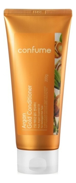 Кондиционер для волос с аргановым маслом и золотом Confume Argan Gold Conditioner: Кондиционер 200г