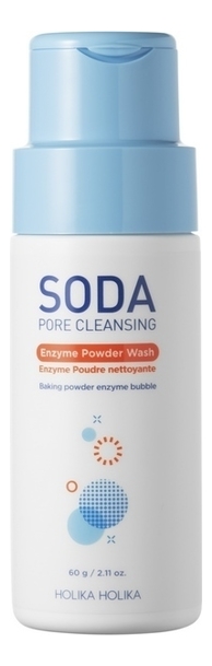 Очищающая энзимная пудра для лица Soda Pore Cleansing Enzyme Powder Wash 60г очищающая энзимная пудра для лица soda pore cleansing enzyme powder wash 60г