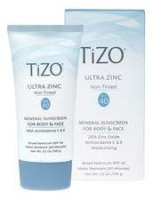 TIZO Солнцезащитный крем для лица и тела Ultra Zinc Mineral Sunscreen For Body & Face SPF40 100г