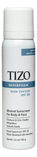 TIZO Солнцезащитная пенка для лица Sheer Foam Sunscreen SPF30 100г