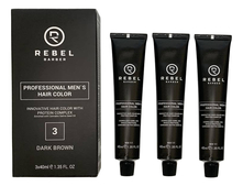Rebel Barber Краска для волос Professional Men`s Hair Color 3*40мл