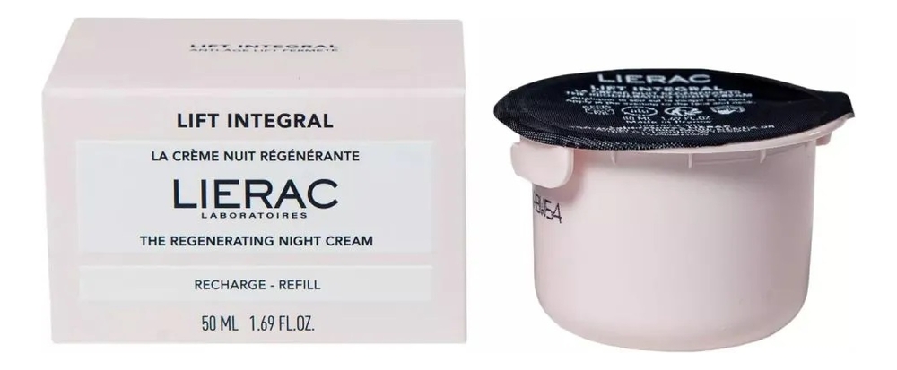 Ночной крем-лифтинг для лица Lift Integral La Creme Nuit Regenerante: Крем 50мл сменный блок
