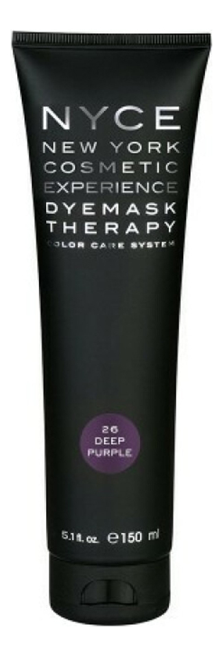 Тонирующая маска для волос Dyemask Therapy 150мл: Deep Purple