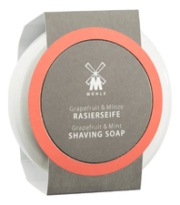 Muehle Твердое мыло для бритья в фарфоровой чаше Skin Care Grapefruit & Mint Shaving Soap 65г (грейпфрут и мята)