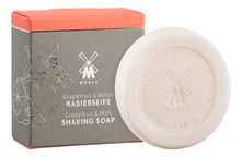 Muehle Твердое мыло для бритья Skin Care Grapefruit & Mint Shaving Soap 65г (грейпфрут и мята)