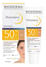 Bioderma Солнцезащитный крем-гель для лица и шеи Photoderm M SPF50+ PA++++ 40мл