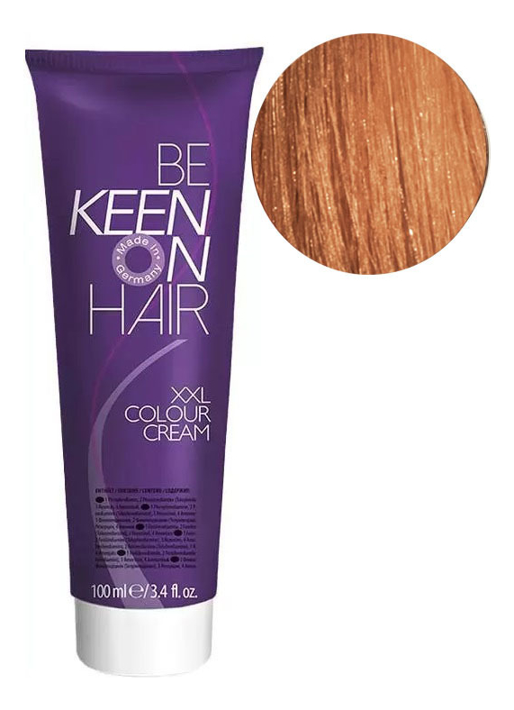 Крем-краска для волос XXL Colour Cream 100мл: 7.34 Mittelblond Gold-Kupfer