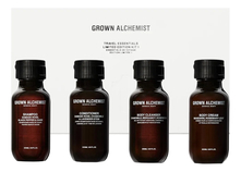 Grown Alchemist Набор Travel Essentials Kit 4*50мл (гель для душа + крем для тела + шампунь + кондиционер)
