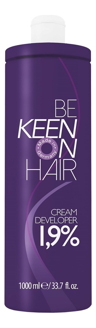 Крем-окислитель для волос, бровей и ресниц Cream Developer 1,9%: Крем-окислитель 1000мл окислитель для краски oil cream developer 9% окислитель 1000мл