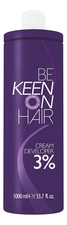 KEEN Крем-окислитель для волос, бровей и ресниц Cream Developer 3%