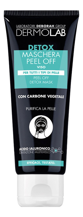 Маска-пленка для лица Dermolab Peel Off Detox Mask 75мл маска пленка для лица dermolab peel off detox mask 75 мл