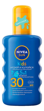 Солнцезащитный спрей для детей Играй и купайся SUN Kids SPF30 200мл