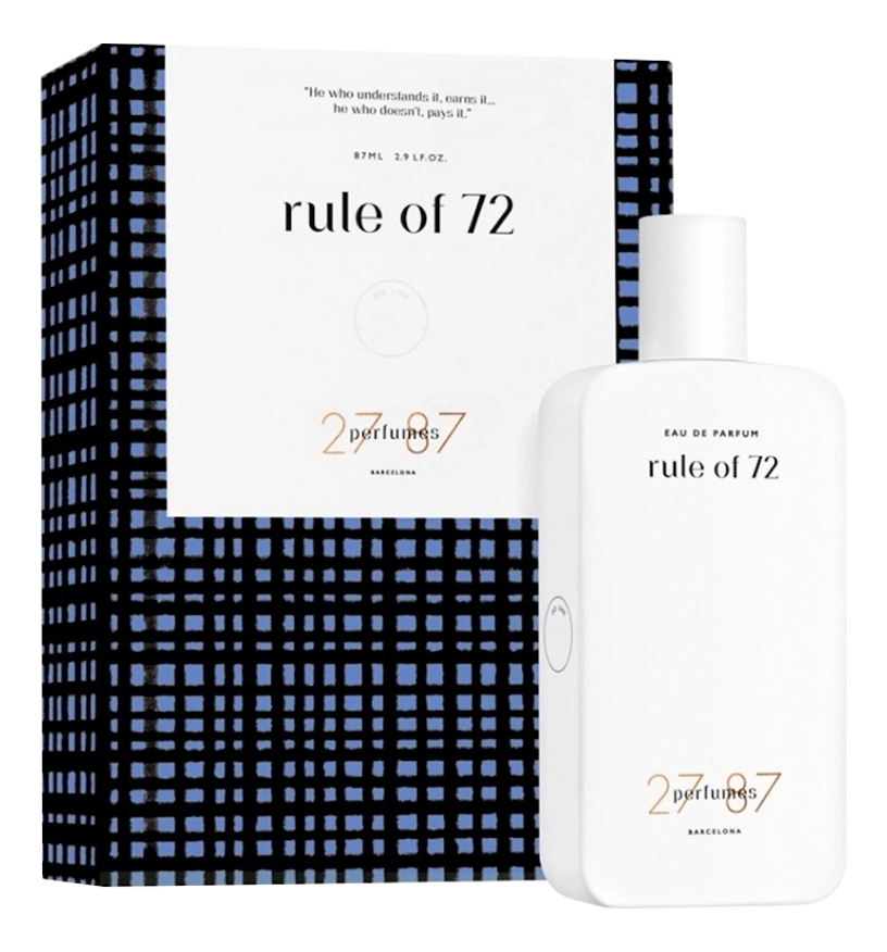 Rule Of 72 парфюмерная вода 87мл 5843₽