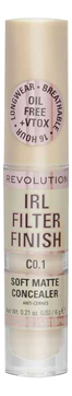 Консилер для лица IRL Filter Finish Soft Matte 6г