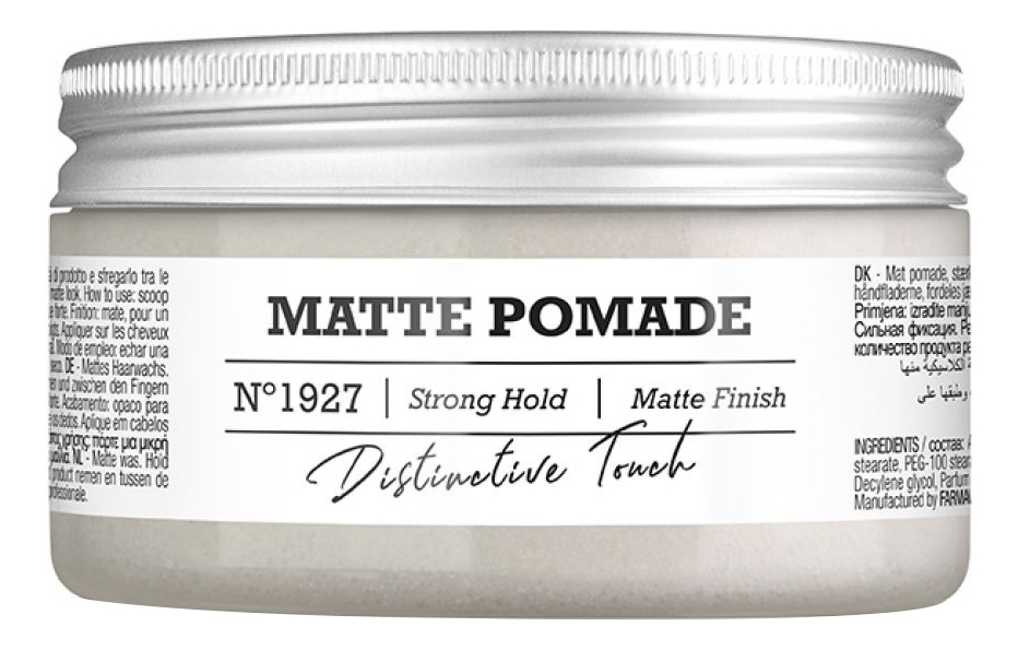 Матовый воск для волос Amaro Matte Pomade 100мл