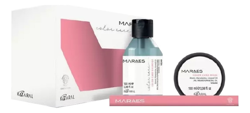 Набор для окрашенных и химически обработанных волос Maraes Color Care (шампунь 100мл + маска 100мл) сыворотка с экстрактом икры для окрашенных и химически обработанных волос caviar supreme color care 100мл