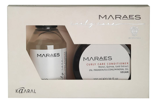 Набор для кудрявых и волнистых волос Maraes Curly Care (восстанавливающий шампунь 100мл + кондиционер 100мл)