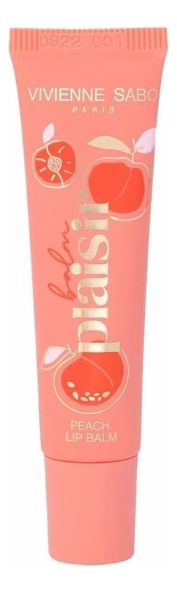 Восстанавливающий бальзам для губ Balm Plaisir 12мл: 01 Peach