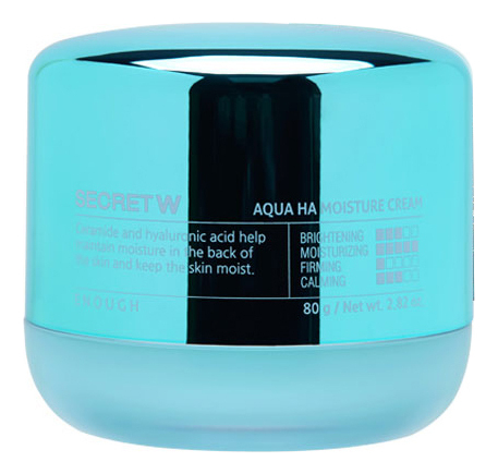 Увлажняющий крем для лица Secret W Aqua HA Moisture Cream 80г