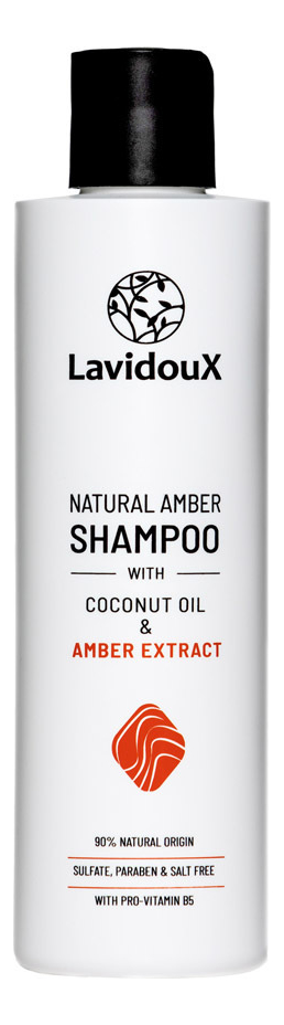 цена Шампунь для волос с экстрактом натурального янтаря Natural Amber Shampoo 250мл