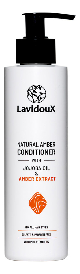 Кондиционер для волос с экстрактом натурального янтаря Natural Amber Conditioner 250мл