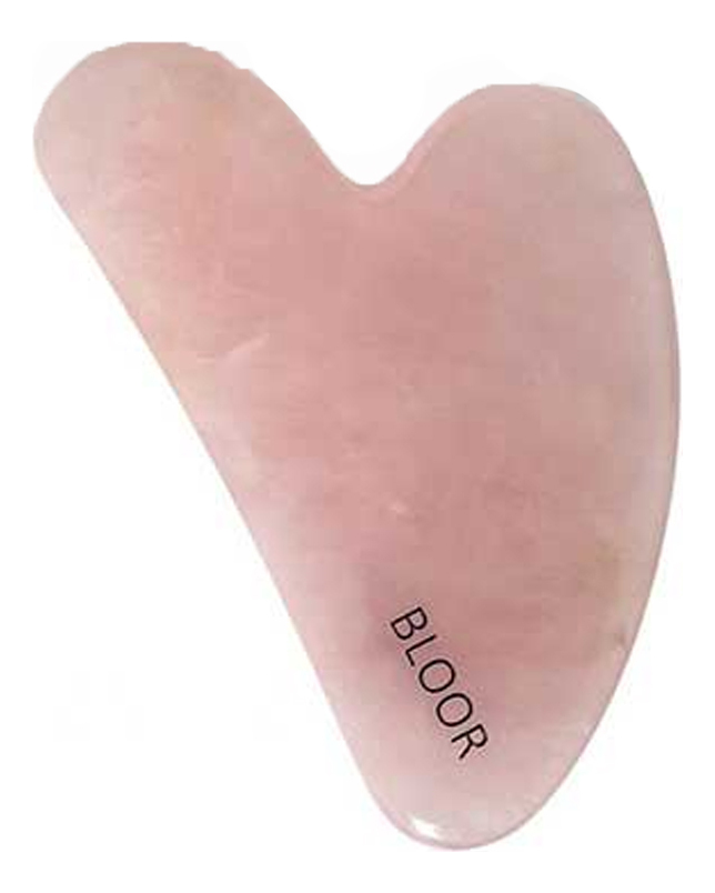 Скребок гуаша из натурального розового кварца: Сердце premium скребок гуаша из 100% натурального аметиста