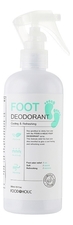 FoodaHolic Дезодорант для ног с экстрактом мяты Foot Deodorant 300мл