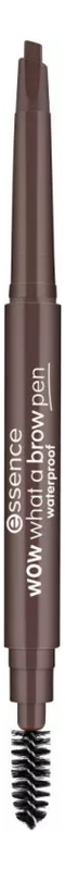 Водостойкий карандаш для бровей Wow What a Brow Pen Waterproof 0,2г: 02 Brown