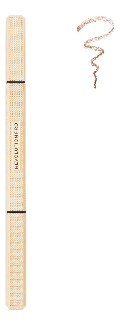 Контурный карандаш для бровей с щеточкой Eyebrow Pencil Rockstar 0,25г: Medium Brown