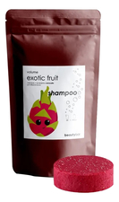 Beauty Bar Твердый шампунь для объема волос с экстрактом питахайи Exotic Fruit Shampoo 58г